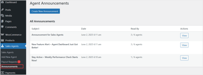 woocommerce sales agents manager plugin