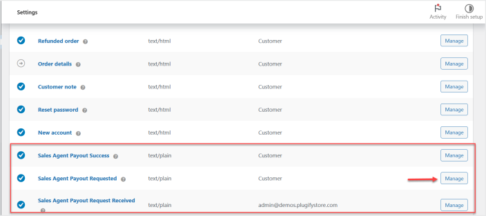 woocommerce sales agents manager plugin