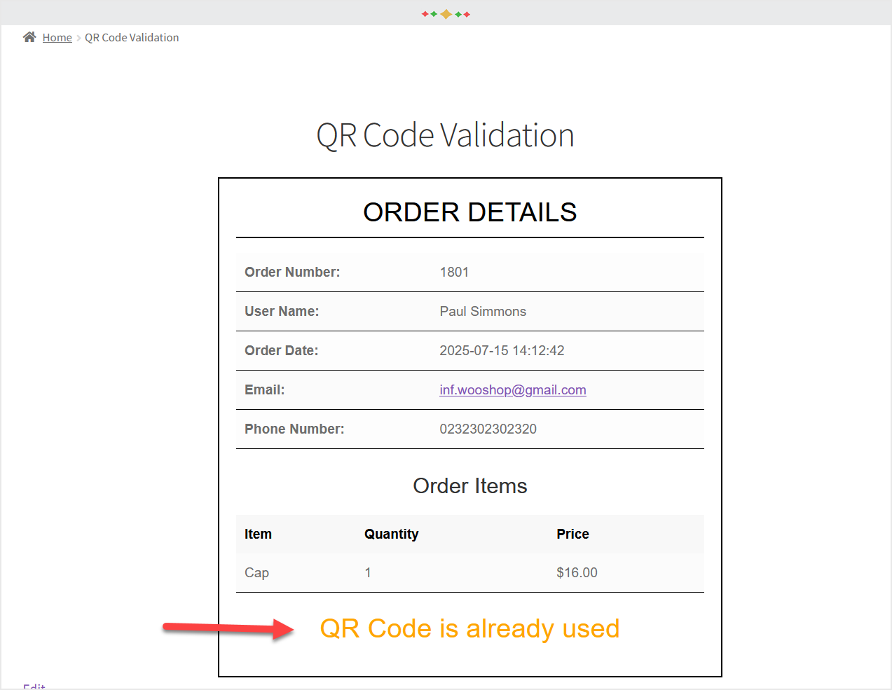 Expier Code Generate QR Code - WooCommerce Marketplace