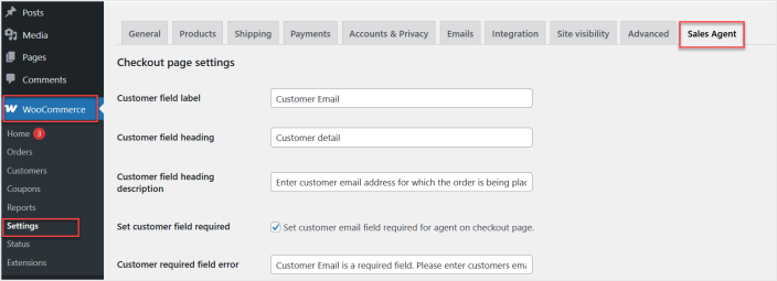 woocommerce sales agents manager plugin