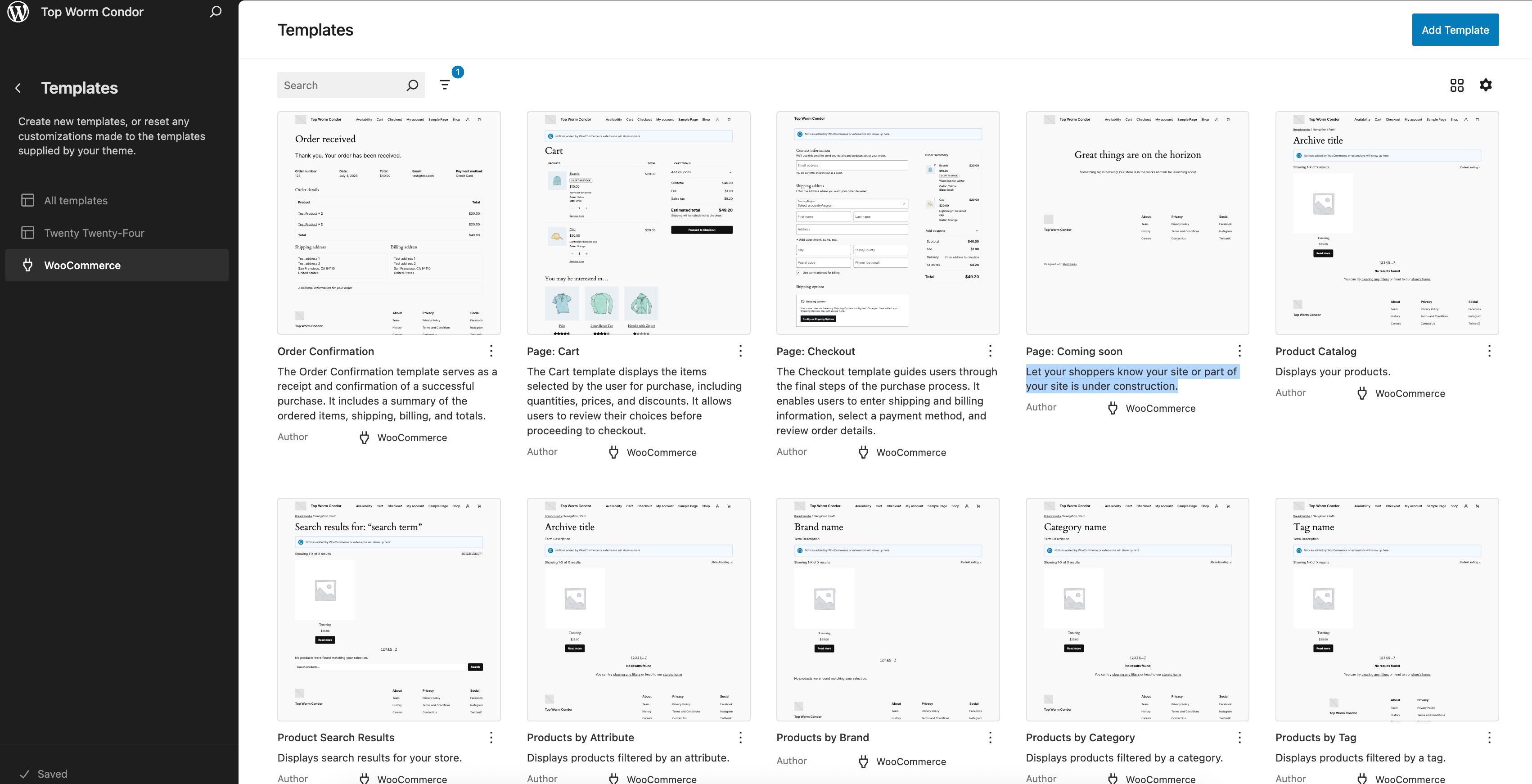 Customizing your Store with Templates in WooCommerce Documentation ...