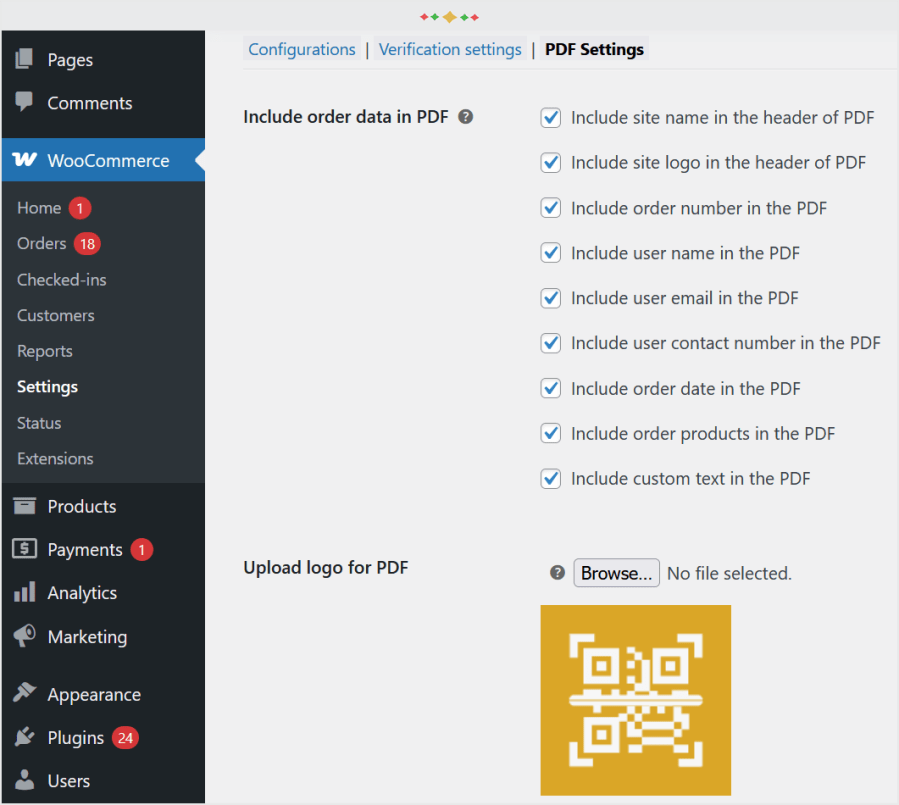 woocommerce generate qr code for event ticket plugin