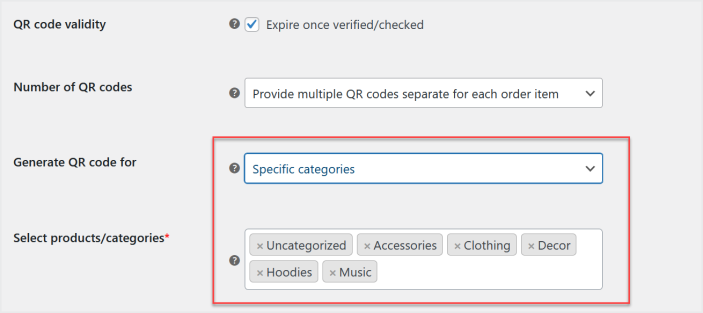 woocommerce generate QR code for event tickets plugin
