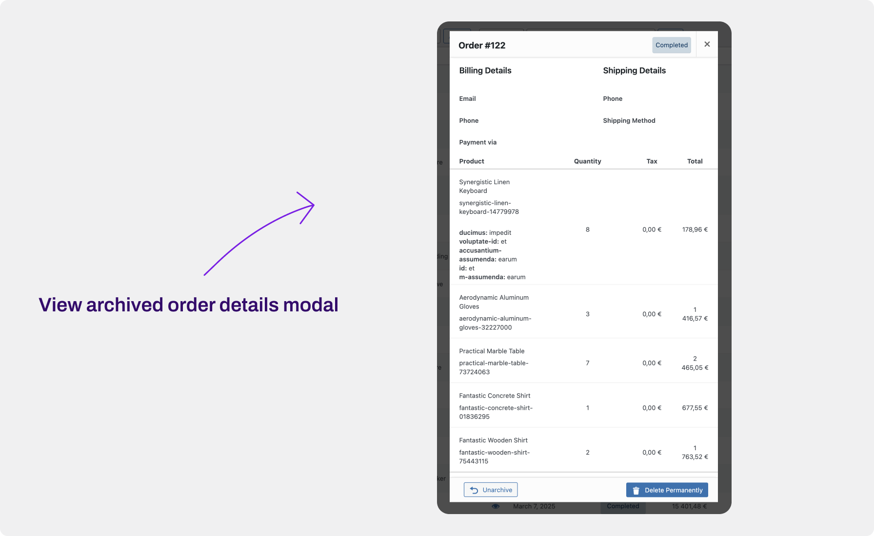 Archive Old Orders - WooCommerce Marketplace
