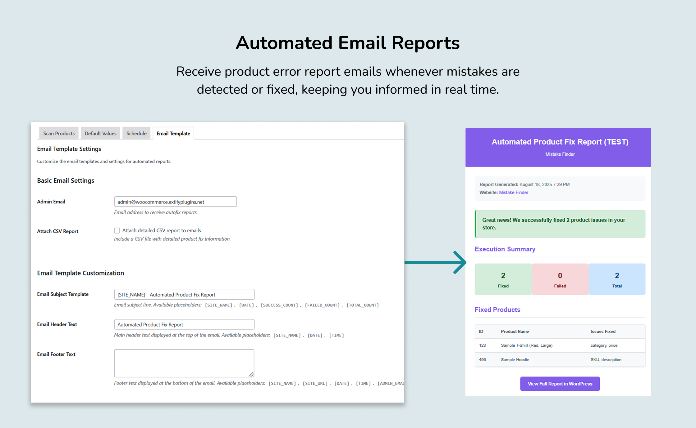 Extify Mistakes Finder - WooCommerce Marketplace