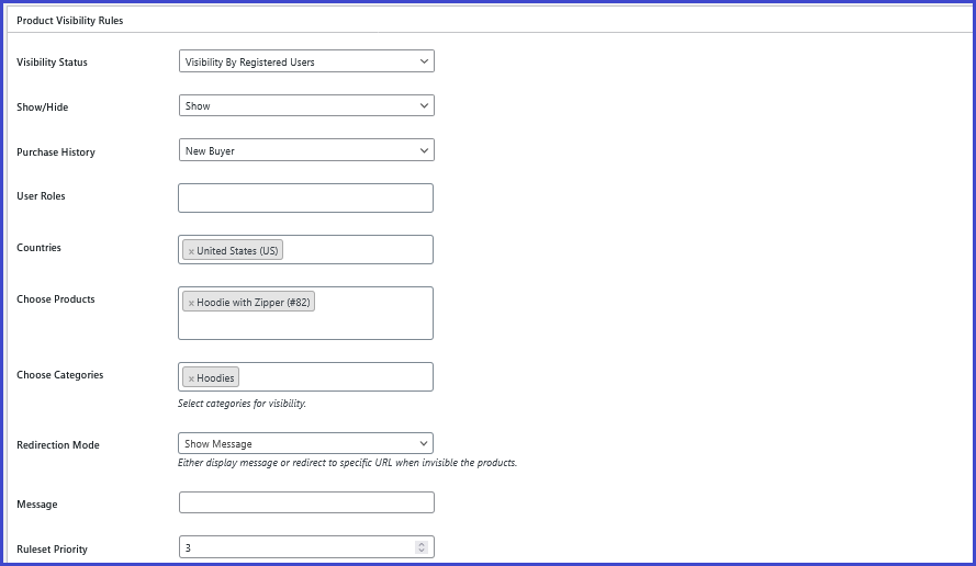 What’s the best way to limit product access by user type