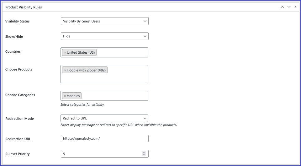 Product Visibility Guest users