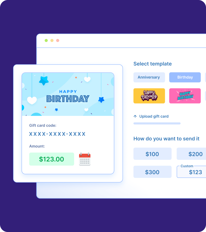 Set Fixed or Custom Gift Card Amounts 