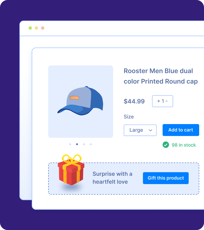 Show Gift This Product Option on Product Pages 
