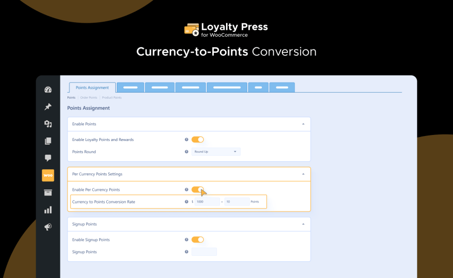Currency-to-Points Conversion