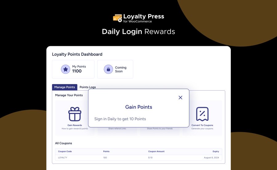 Daily Login Rewards