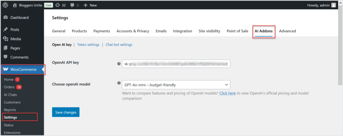 WooCommerce artificial intelligence AI plugin
