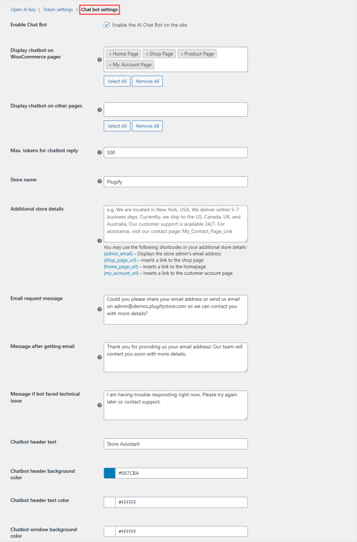 woocommerce Artificial Intelligence AI plugin