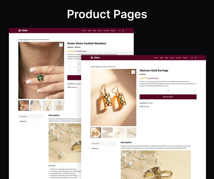Product Page