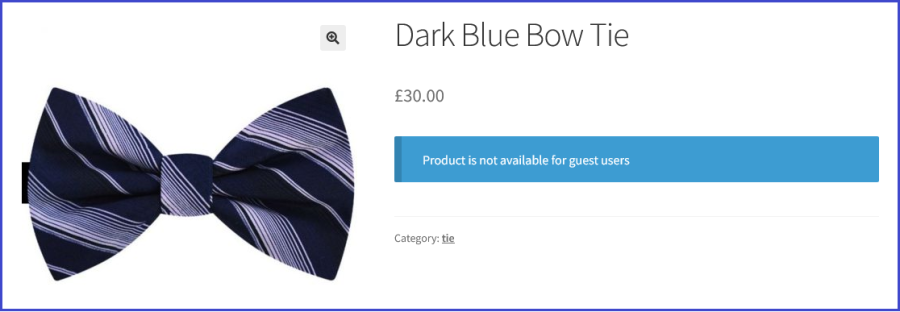 WooCommerce Restrict Products Availability For Specific Users