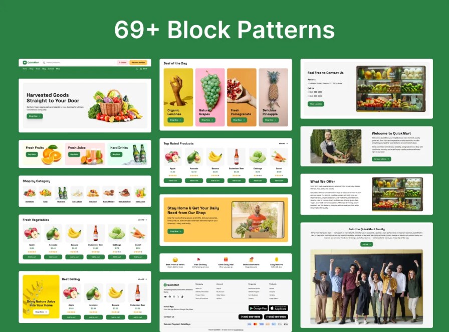 QuickMart Block Patterns