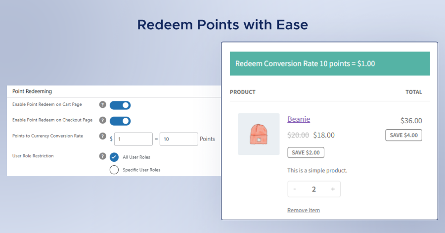Redeem Points