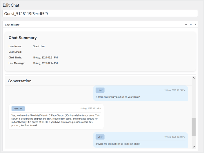 WooCommerce artificial intelligence AI plugin
