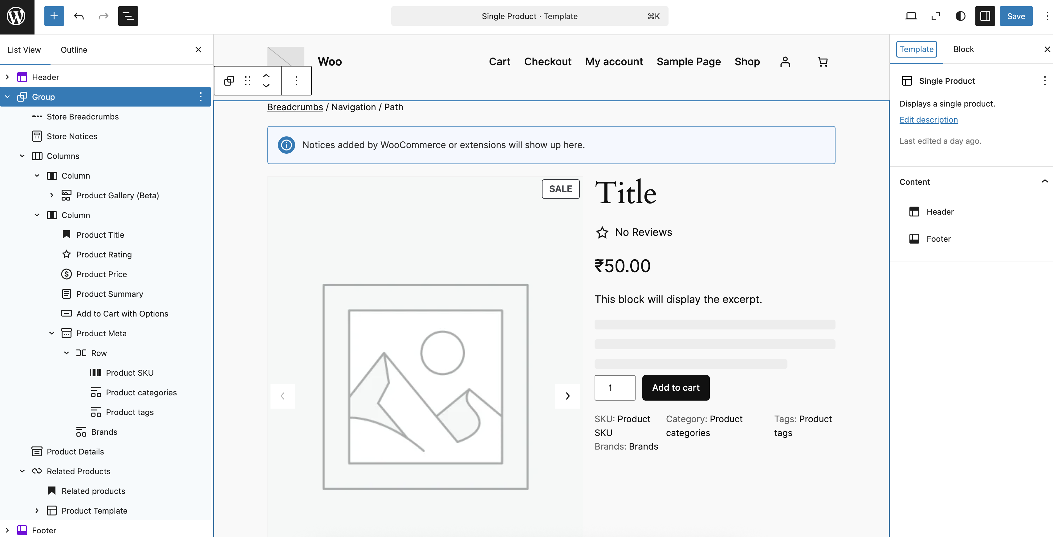 Customizing Single Product Pages Documentation - WooCommerce