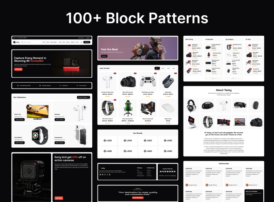 Tecky Theme - Blog Patterns