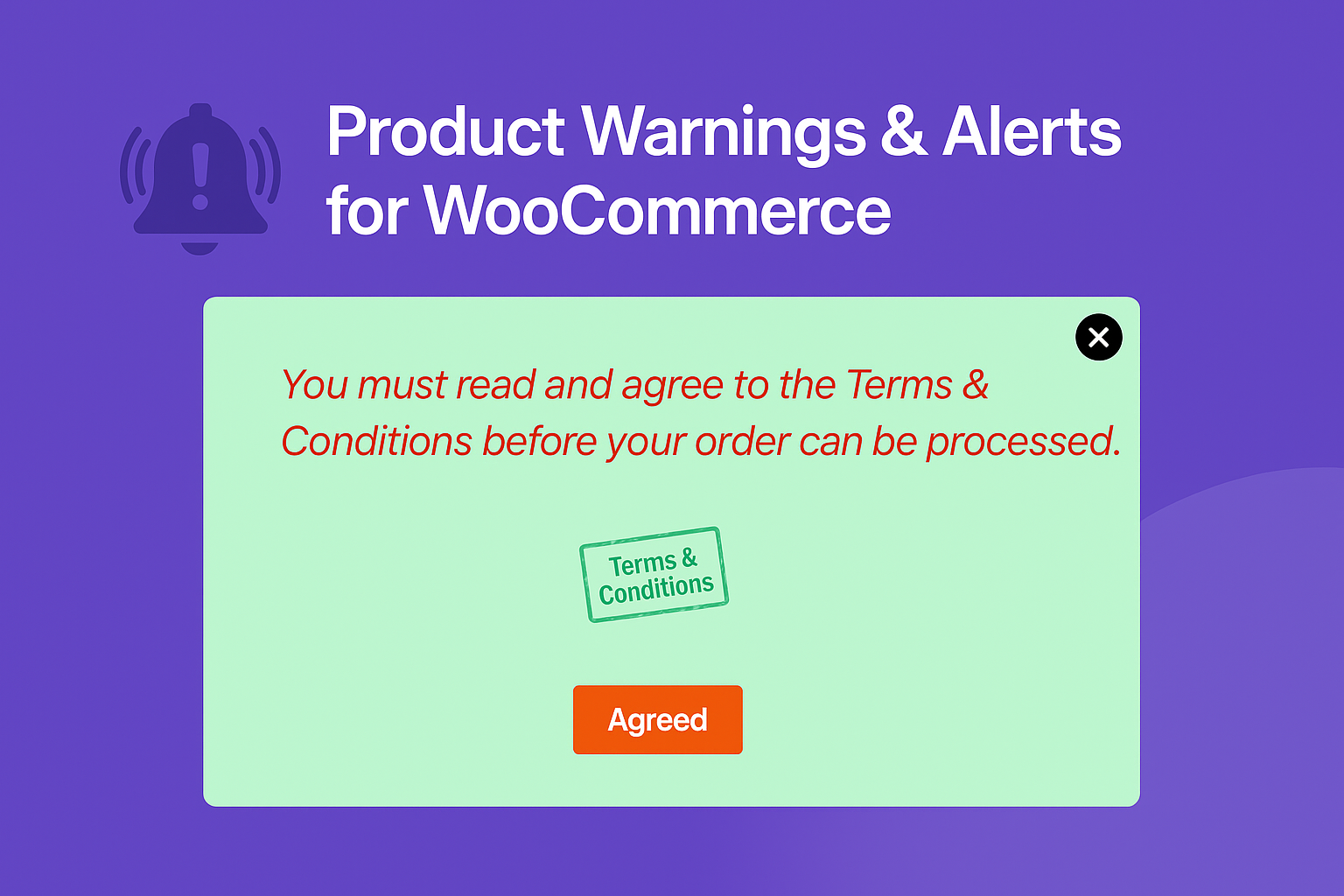 Product Warnings & Alerts - WooCommerce Marketplace