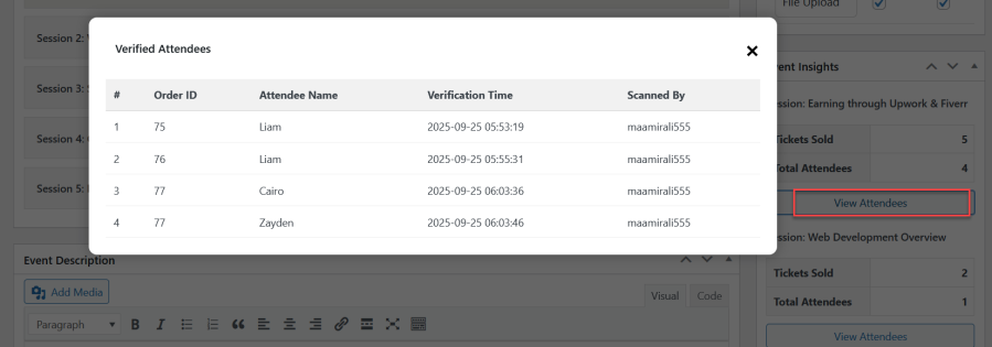 WooCommerce event ticket plugin