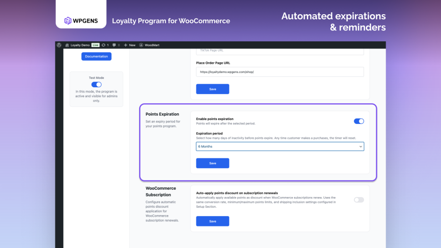 Automated Expirations & Reminders