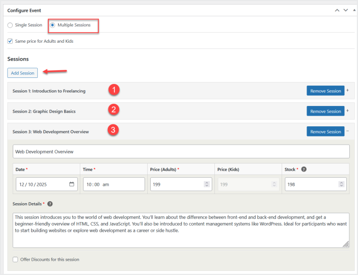 woocommerce event tickets manager plugin