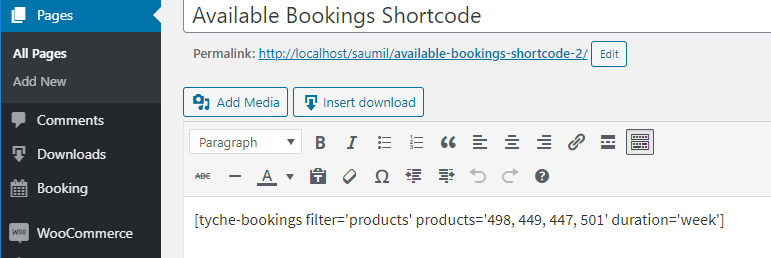 Available Bookings Block in Booking & Appointment Plugin for WooCommerce 28