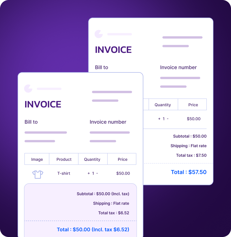 Control How Tax Appears on Invoice PDFs