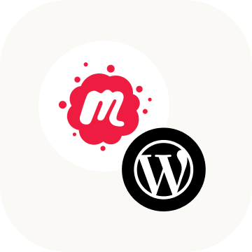 Meetup and WordPress logos