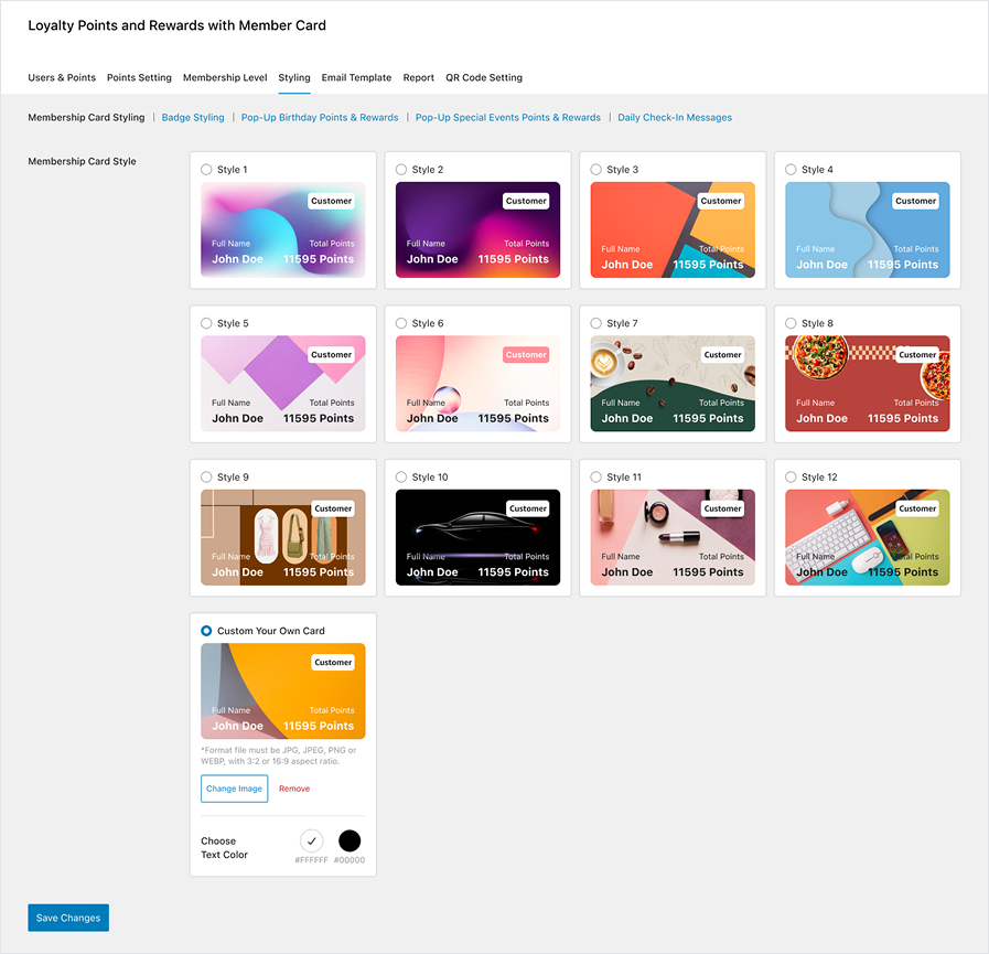 Loyalty Points and Rewards with Member Card - WooCommerce Marketplace