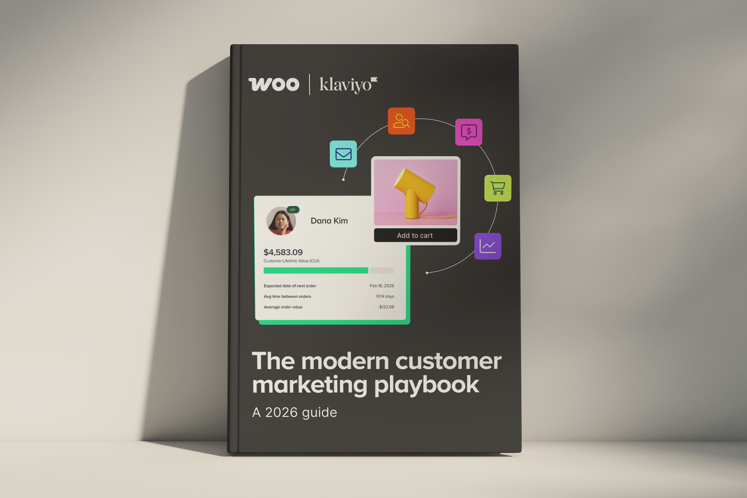 The modern customer marketing playbook as a book cover