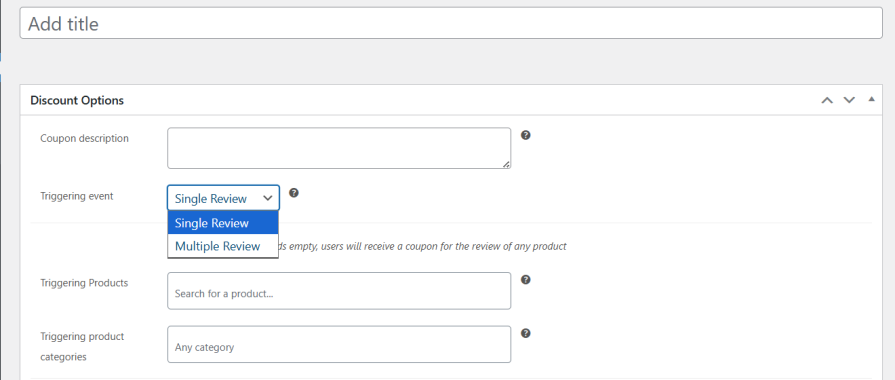 Single and Multiple Reviews