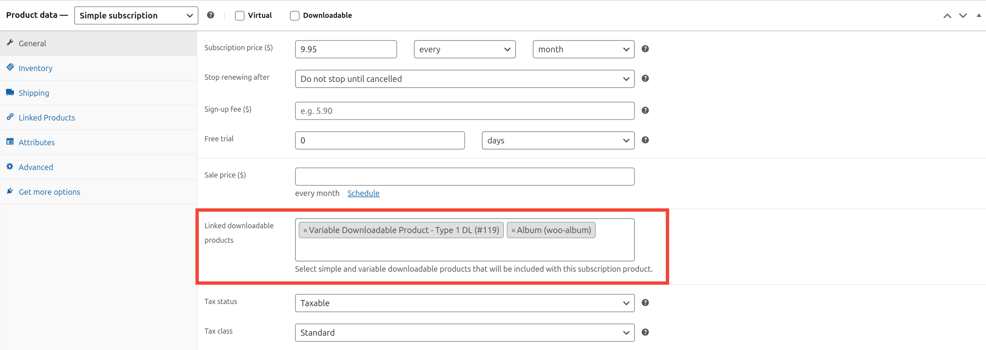 Creating a Subscription Product Documentation - WooCommerce