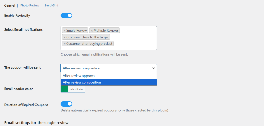 WooCommerce Review Discount