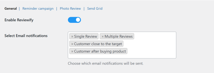 General Settings Tab