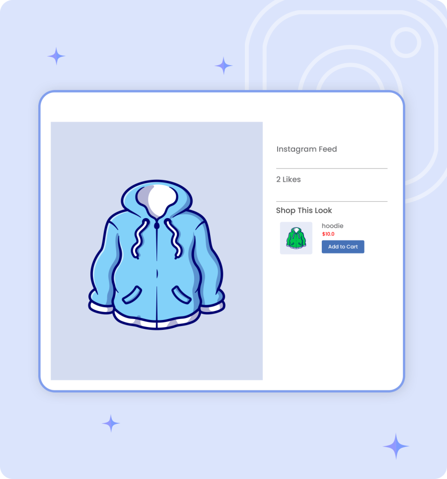 WooCommerce Instagram Feed with Buy Now Option