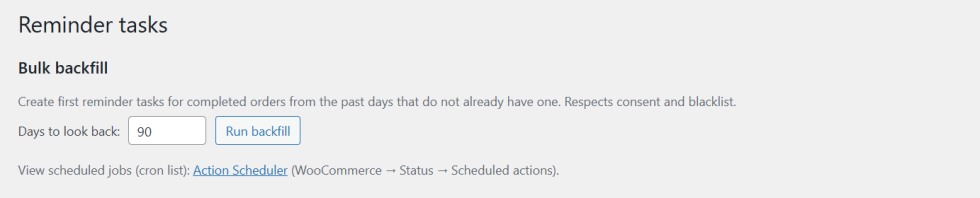 Managing Reminder Tasks