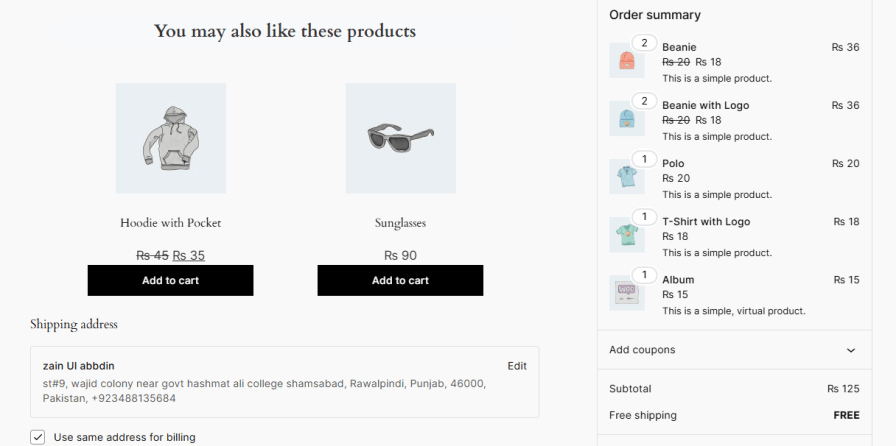 Show Upsell Products on Checkout Pages