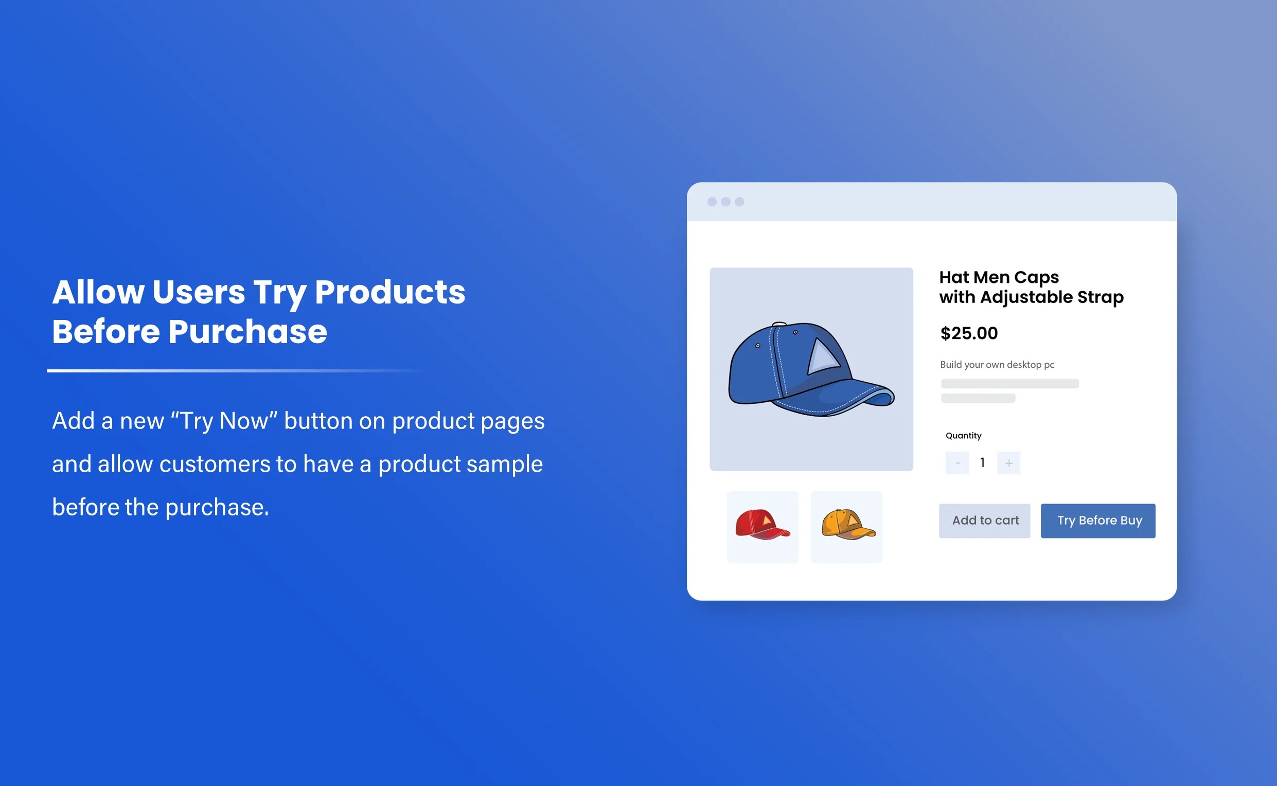Try Product Try Before You buy - WooCommerce Marketplace