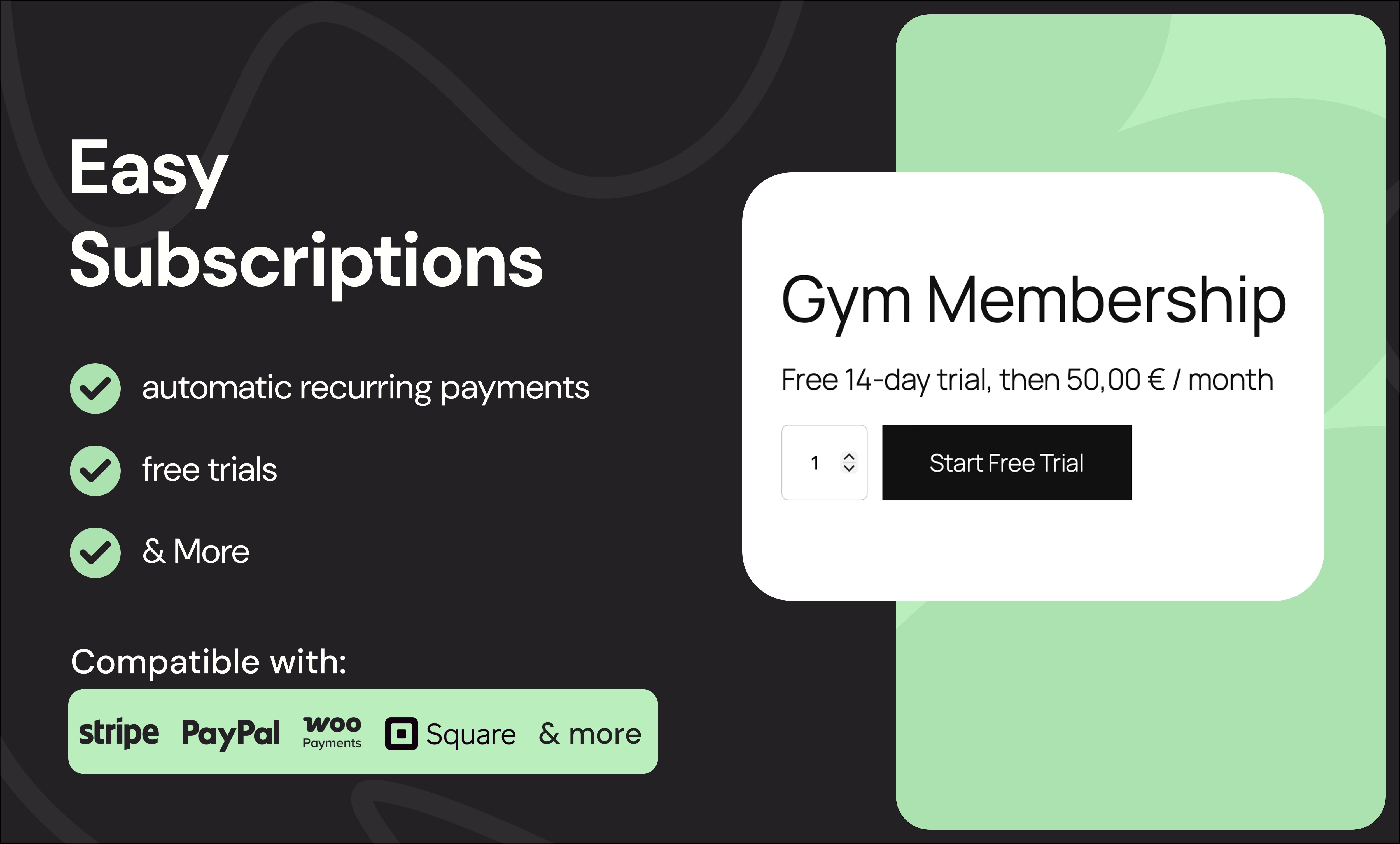 Easy Subscriptions - WooCommerce Marketplace