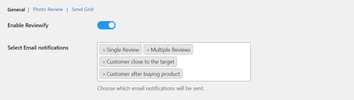 General Settings Tab