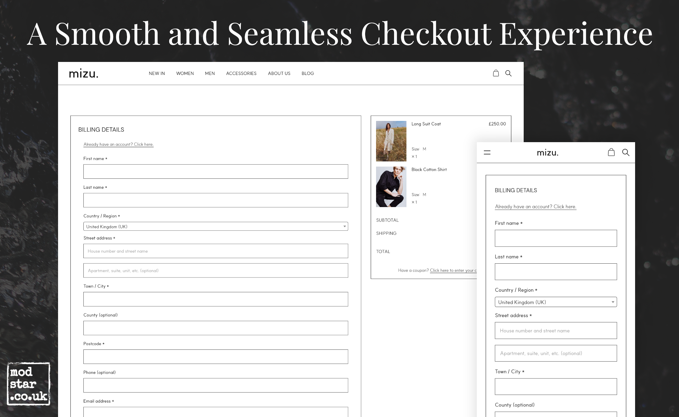 Mizu Theme for Luxury Fashion Documentation Documentation - WooCommerce