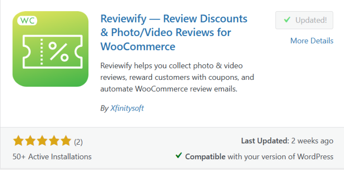 WooCommerce review plugin