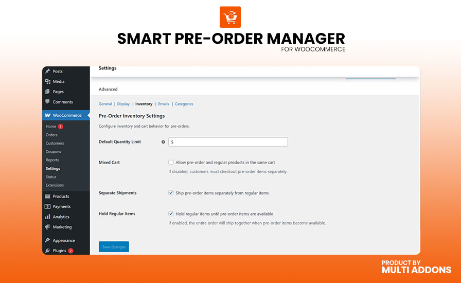 Smart Pre-Order Manager - WooCommerce Marketplace