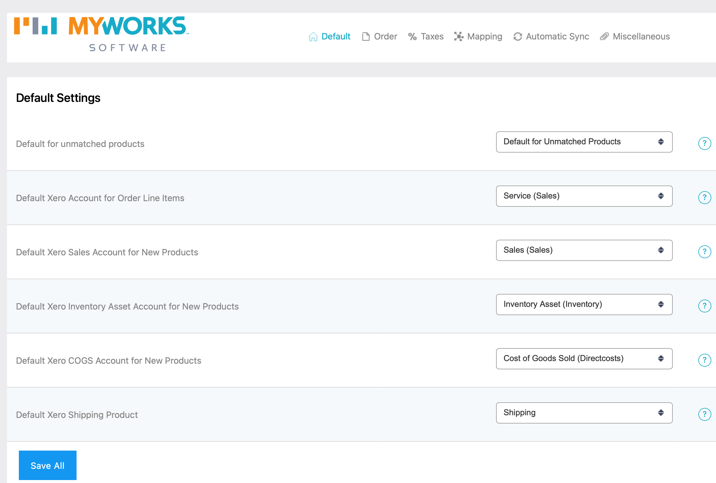 Xero Sync Documentation - WooCommerce