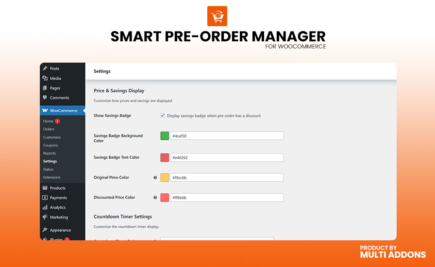 Smart Pre-Order Manager - WooCommerce Marketplace