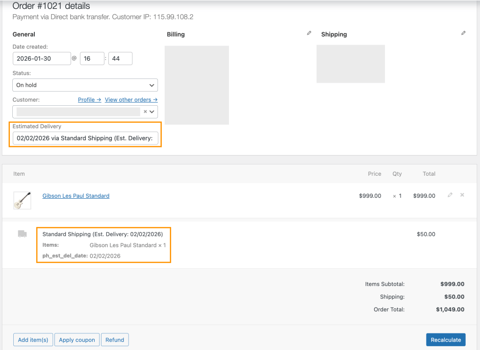 view_delivery_details_on_order_page