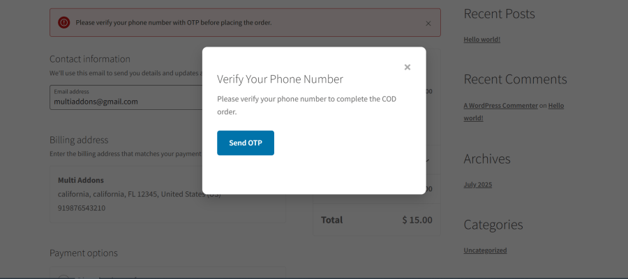 COD Guard for WooCommerce - Stop Fake Orders and Reduce RTO
